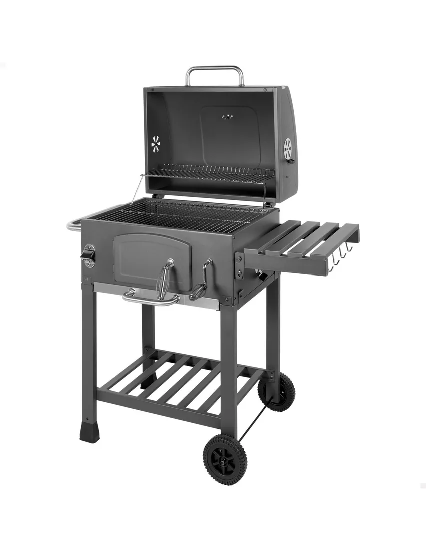 Barbacoa de carbón Aktive con ahumador y brasa regulable 102 cm
