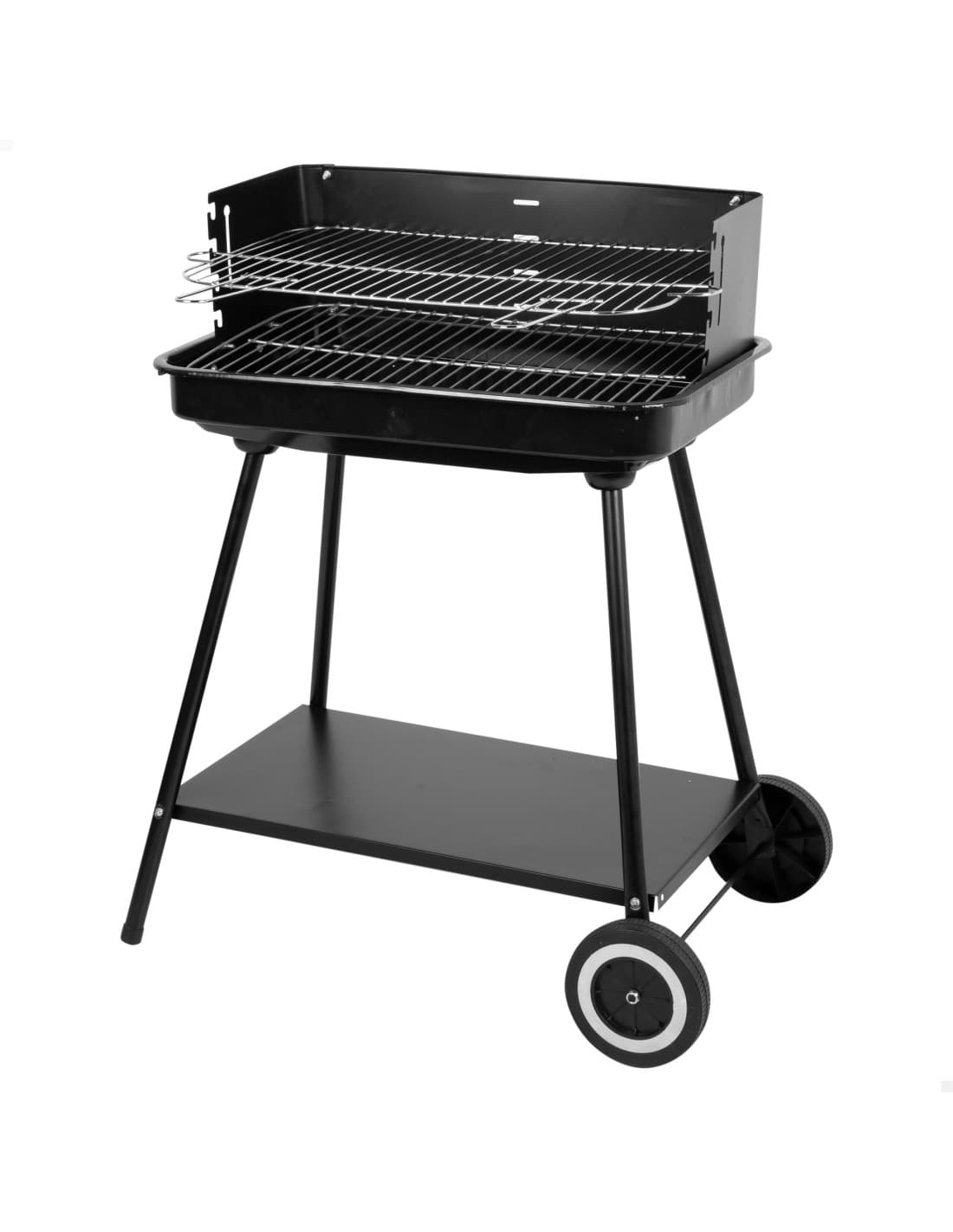 Barbacoa de carbón Aktive con parrilla regulable en 4 alturas 55 cm