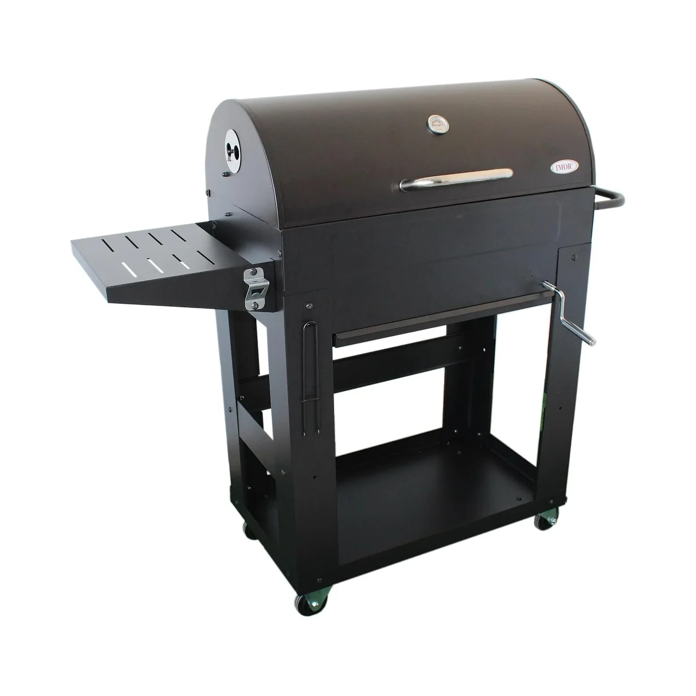Barbacoa ahumadora de carbón Imor Ronda V20 con parrilla calentadora