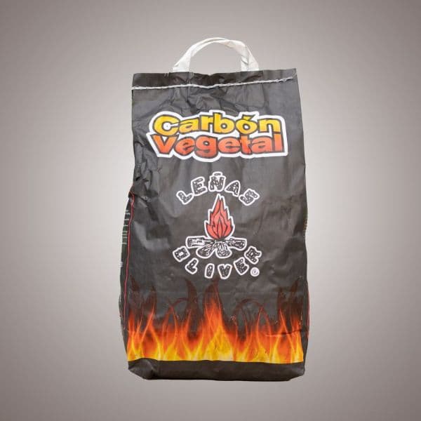 Bolsa de carbón vegetal de 10 litros