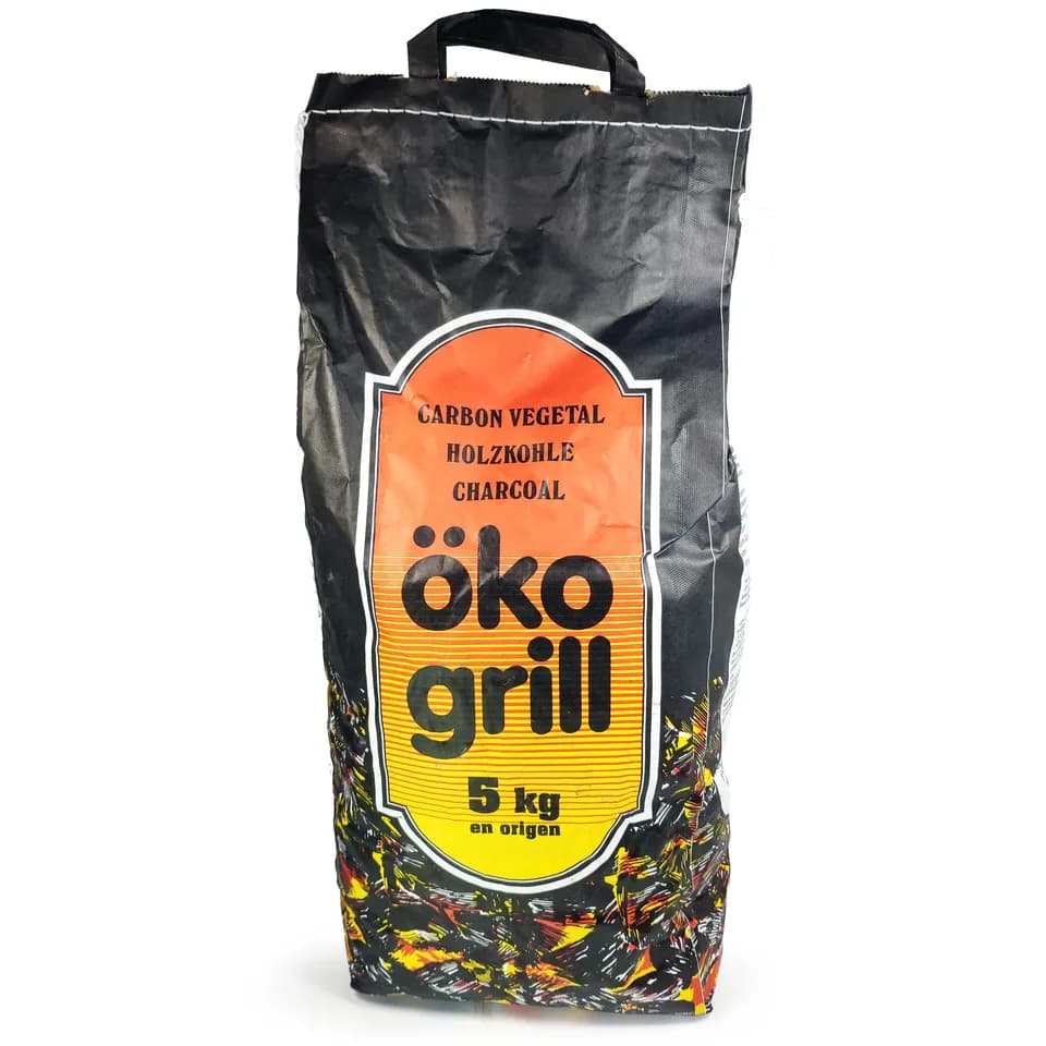 Carbón vegetal ÖKO GRILL 10 kg (2 sacos de 5 kg)