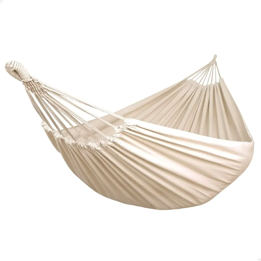 Hamaca colgante Aktive ultrarresistente de canvas 312x150 cm con bolsa