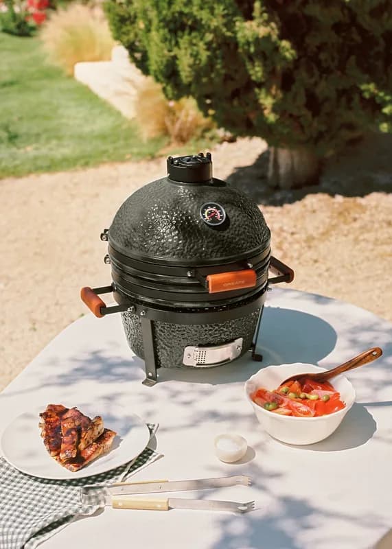 Barbacoa kamado Create de cerámica 16" negra