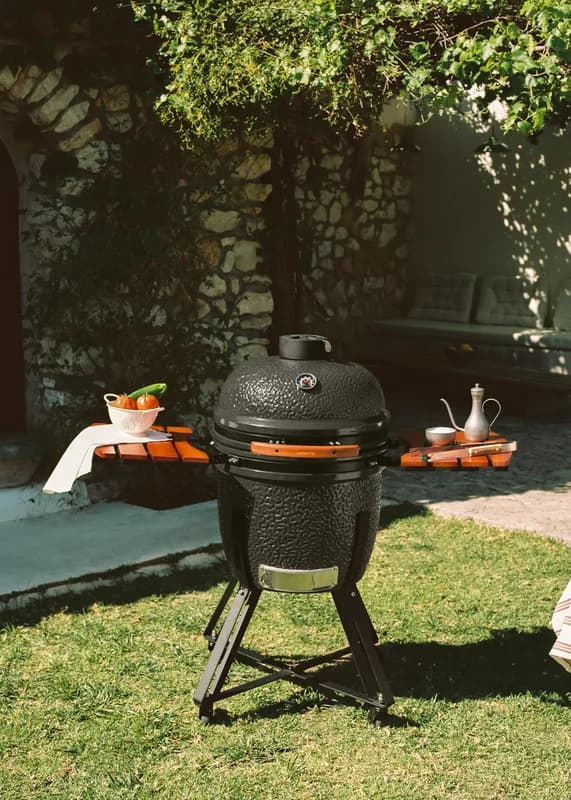 Barbacoa kamado Create de cerámica 21" negra