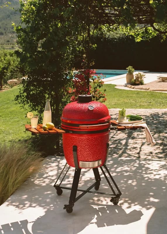 Barbacoa kamado Create de cerámica 21" roja