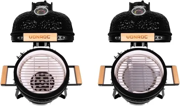 detalle bases difusoras VONROC Kamado 13" 