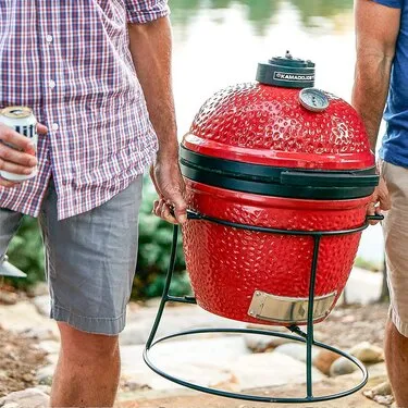 transportando Kamado Joe KJ13RH Joe Jr.