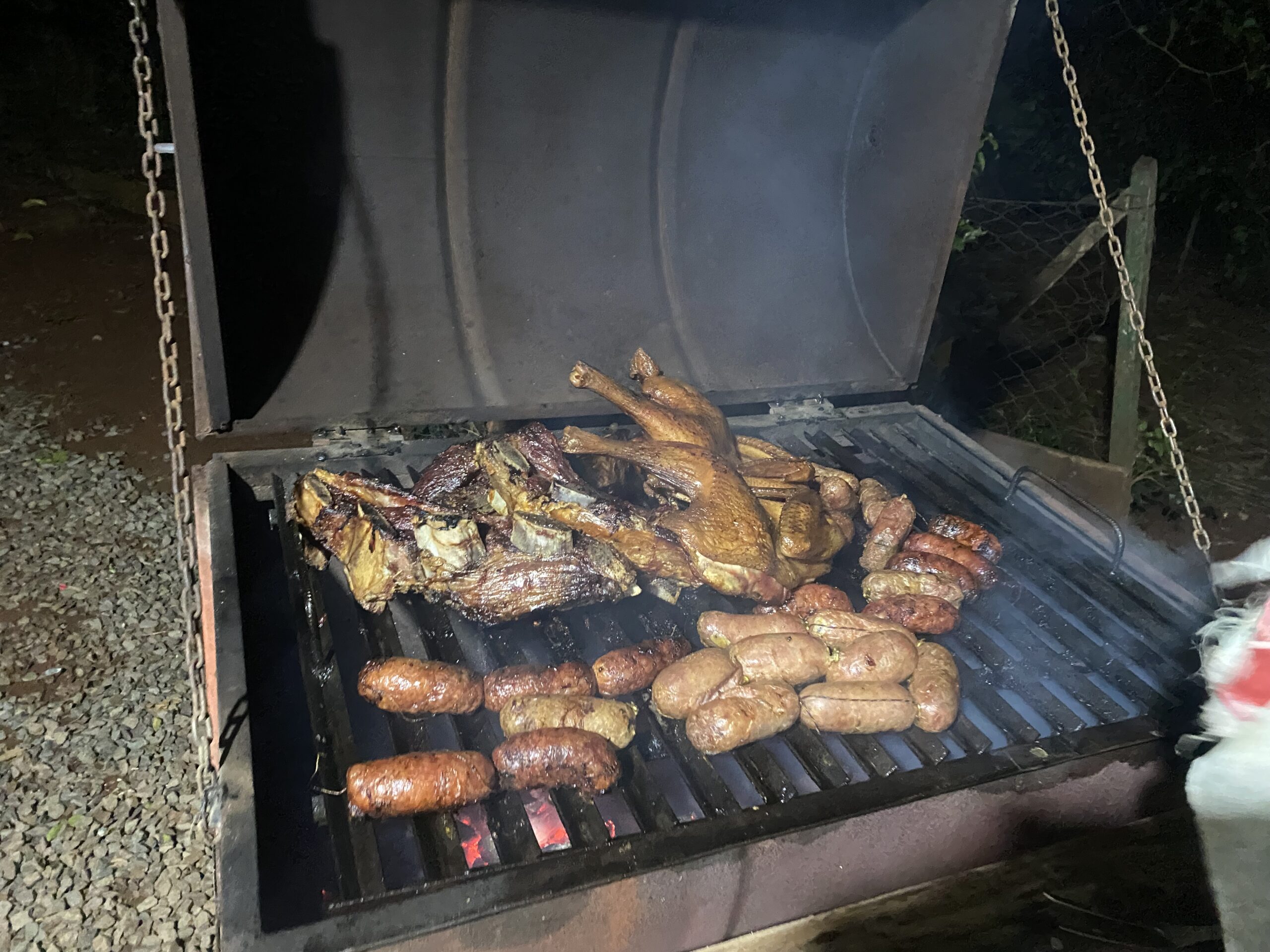 Barbacoa de carbón